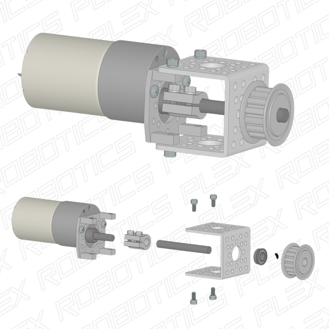 20 RPM Precision Spur Gear Motor