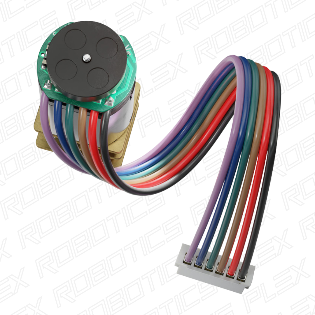 Premium N20 Gear Motor (298:1 Ratio, 90 RPM - 4900 RPM, with Encoder)