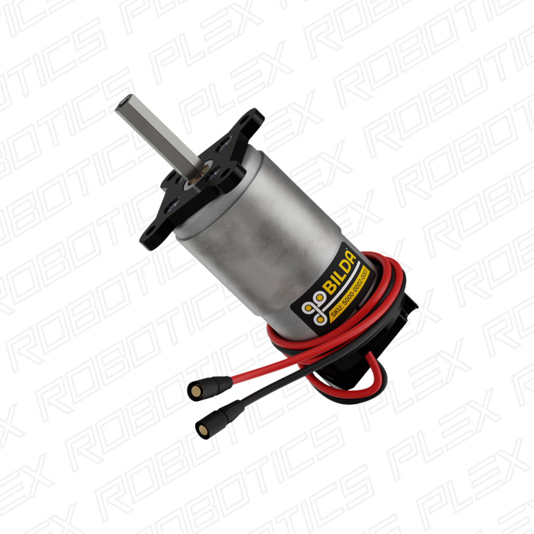 5000 Series 12VDC Motor with 8mm REX™ Pinion Shaft