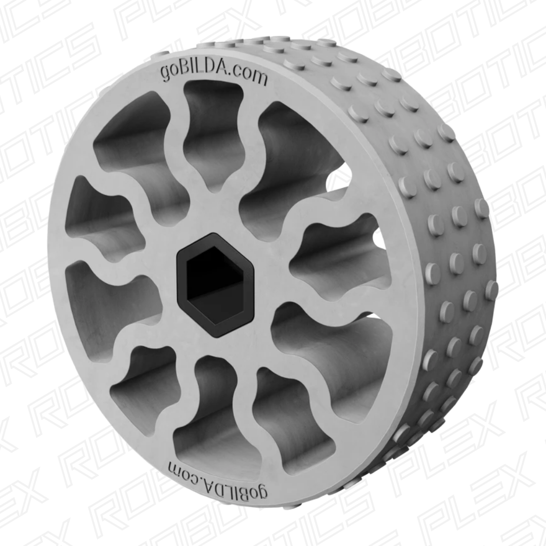GripForce Gecko™ Wheel (8mm REX® Bore, 48mm Diameter, 15A Durometer)