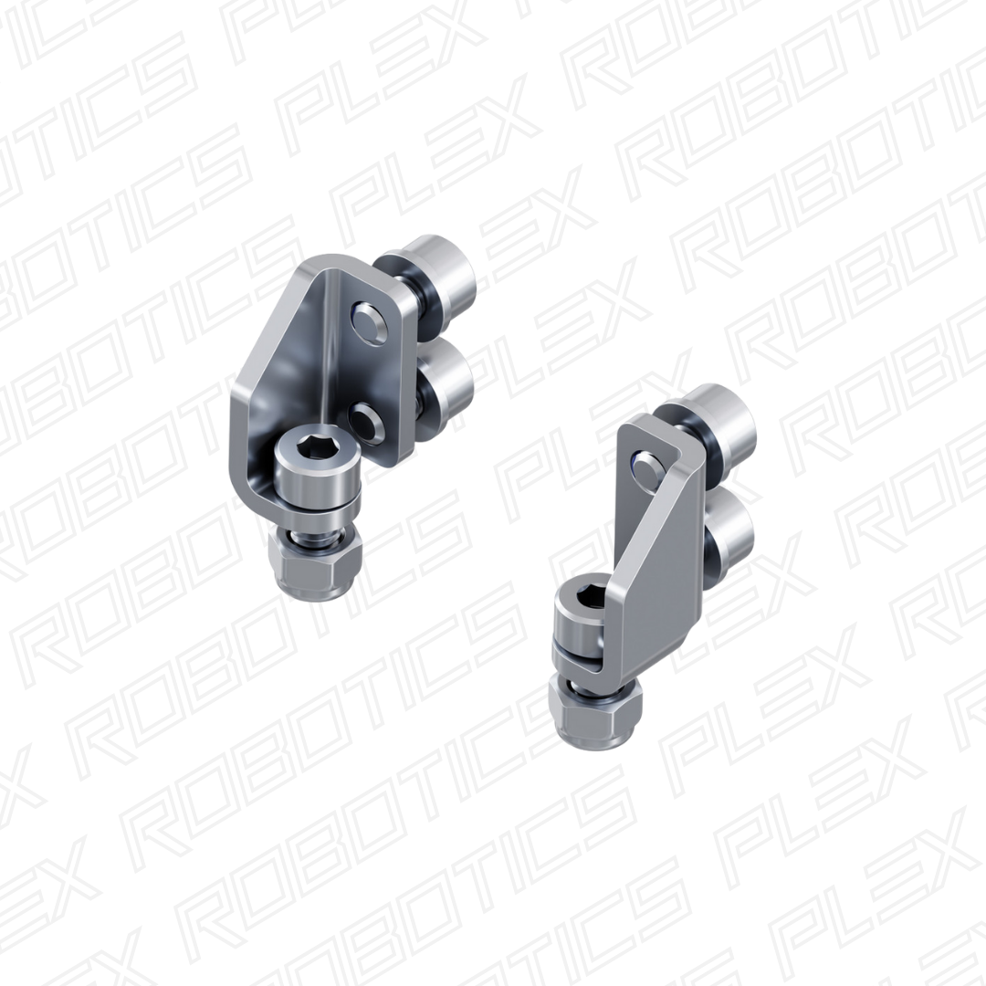 Steel 90° Servo Mounting Brackets (for Standard Size Servo)