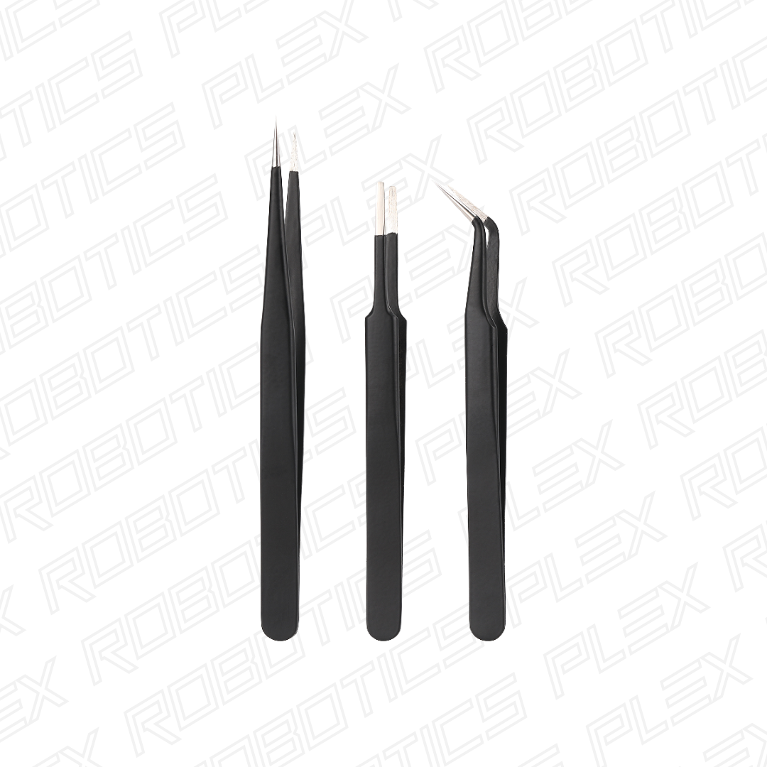 Bambu Maker's Supply ESD Stainless Steel Tweezers Set