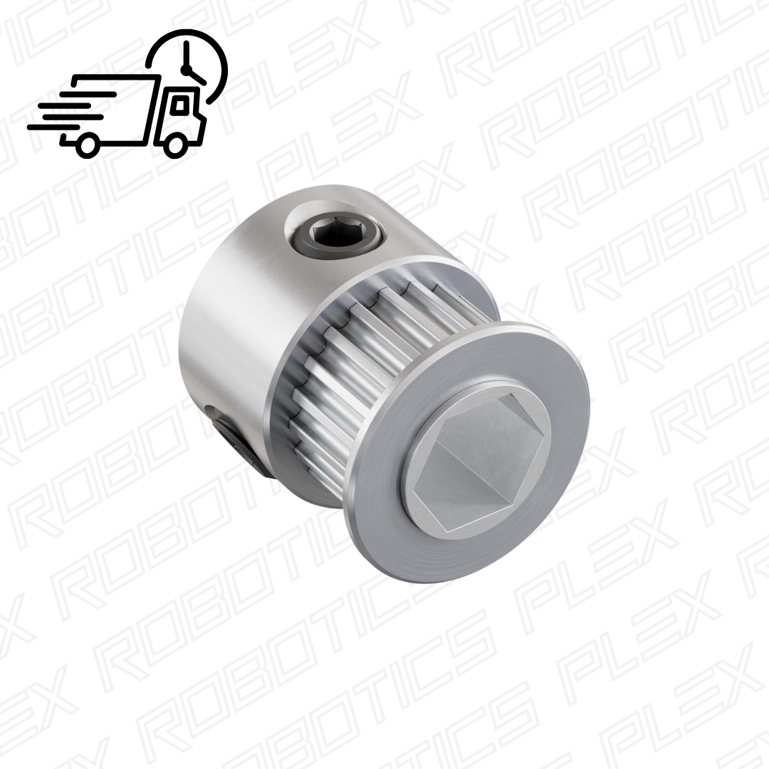 2mm Pitch GT2 Pinion Timing Pulley (8mm REX™ Bore, 20 Tooth)