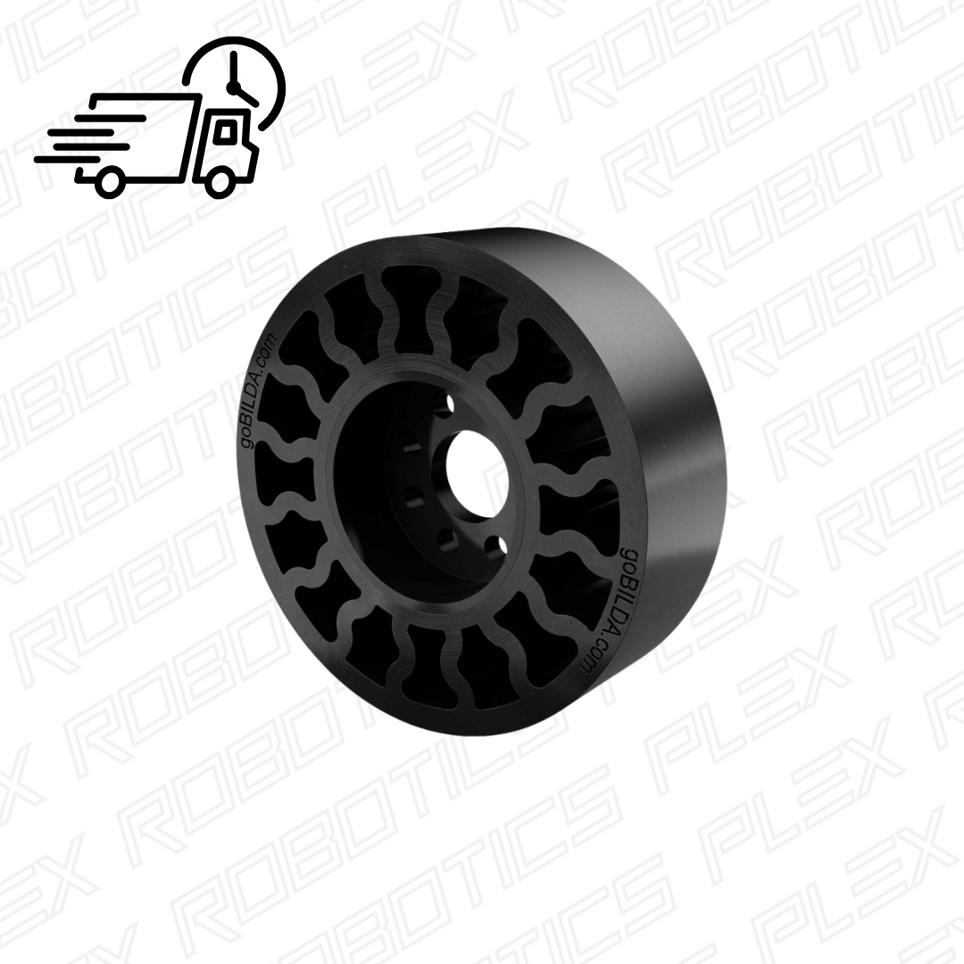 3613 Series Gecko® Wheel (14mm Bore, 72mm Diameter)