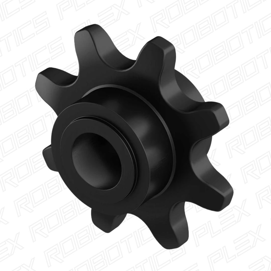 8mm Pitch Slip-Fit Idler Sprocket (6mm Bore, 8 Tooth) - 2 Pack