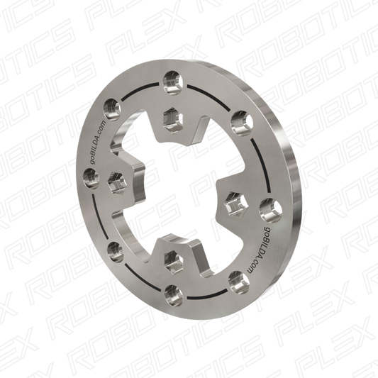 Steel Flywheel (82mm Diameter, 152g, 840 g·cm²)