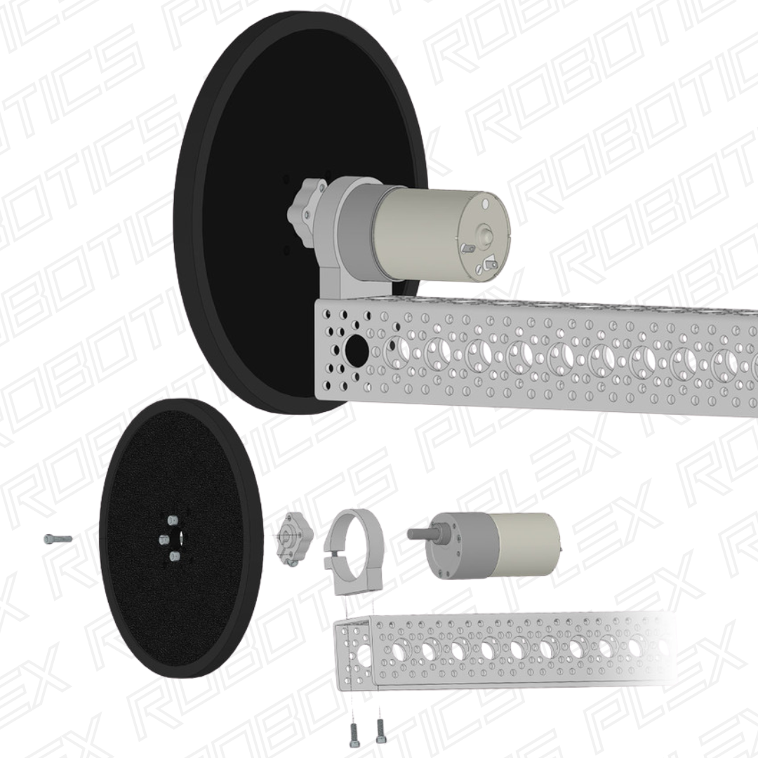 20 RPM Precision Spur Gear Motor