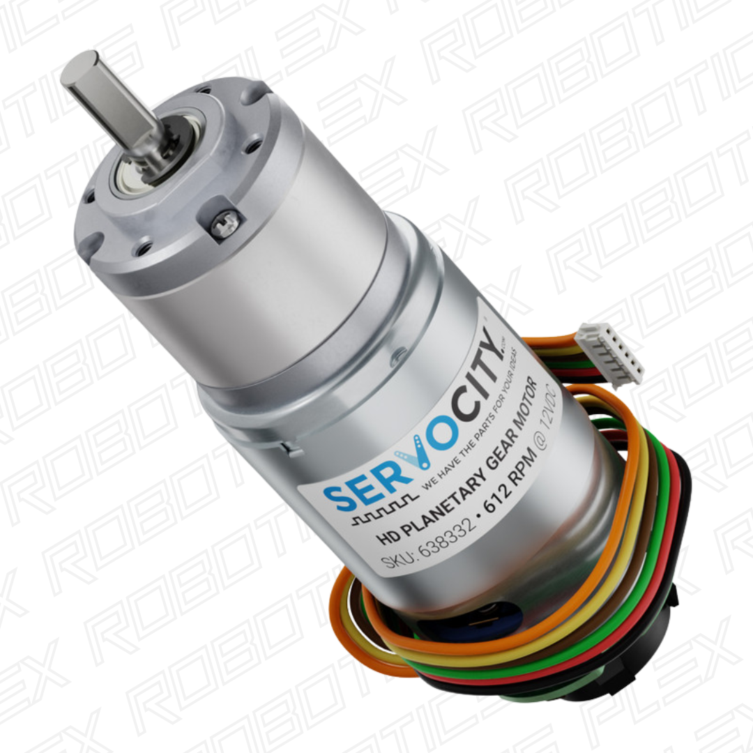 HD Premium Planetary Gear Motor w/Encoder