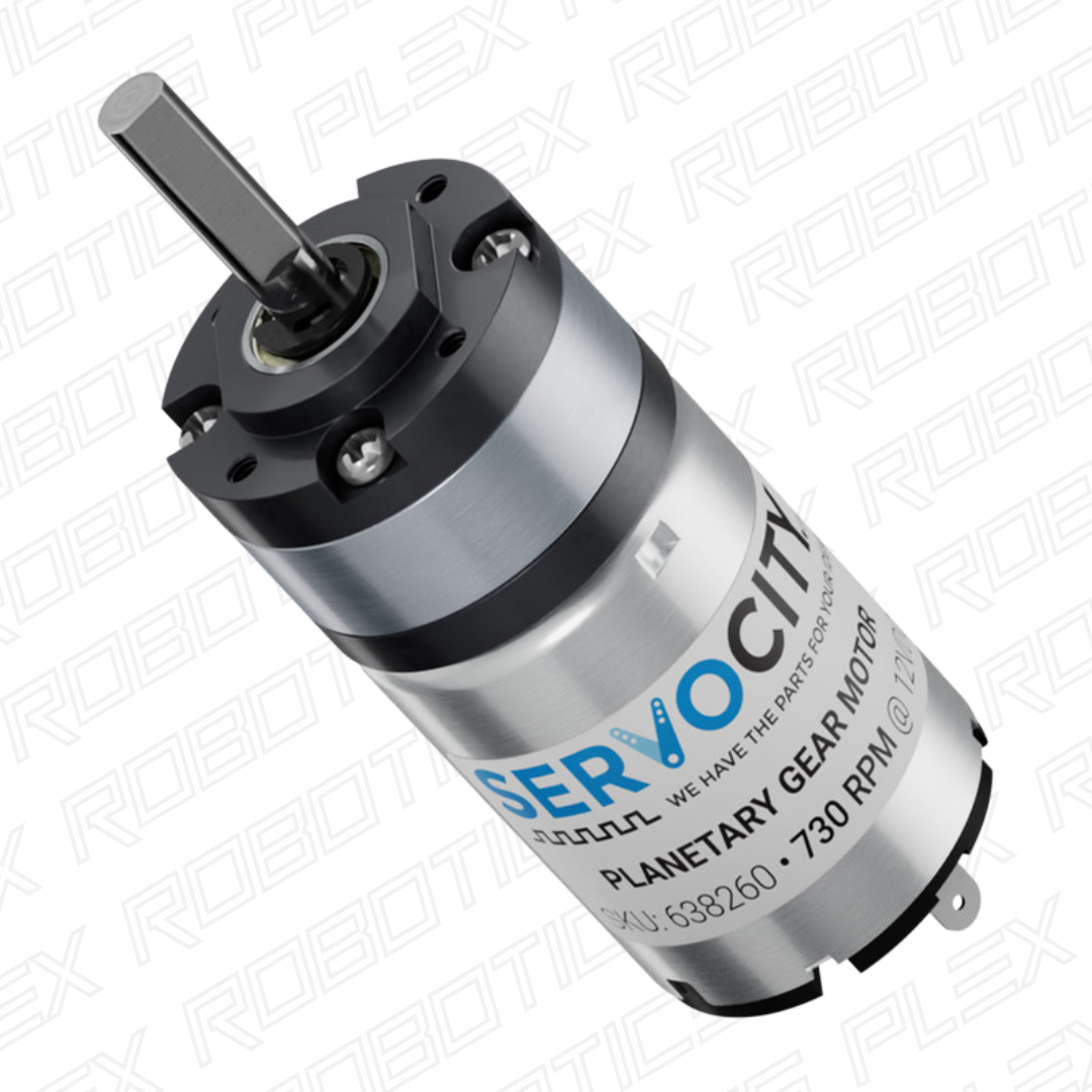 Premium Planetary Gear Motor (26 RPM - 2737 RPM)