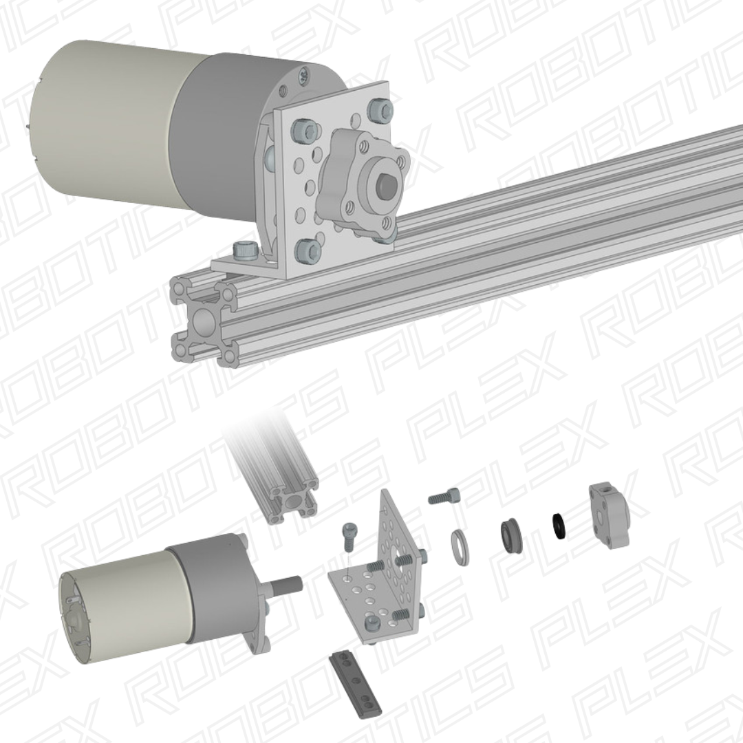 20 RPM Precision Spur Gear Motor