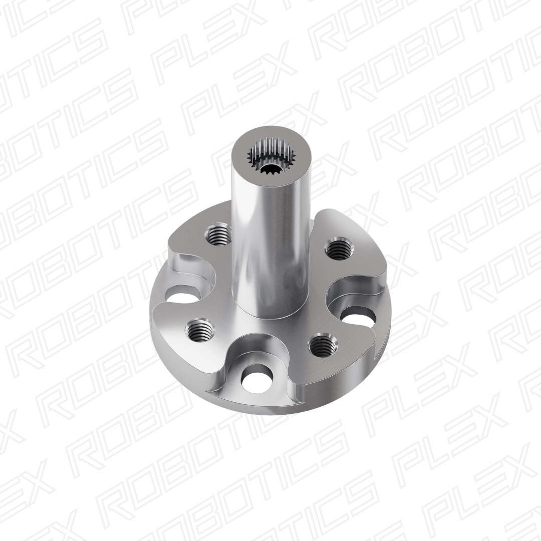 1910 Series Servo Hub Shaft (25 Tooth Spline, 10mm Shaft Diameter, 33mm Length)