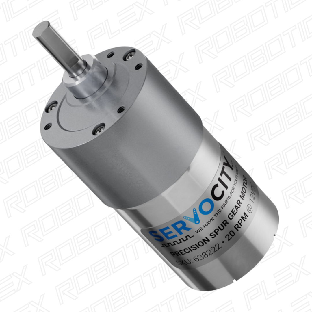 20 RPM Precision Spur Gear Motor