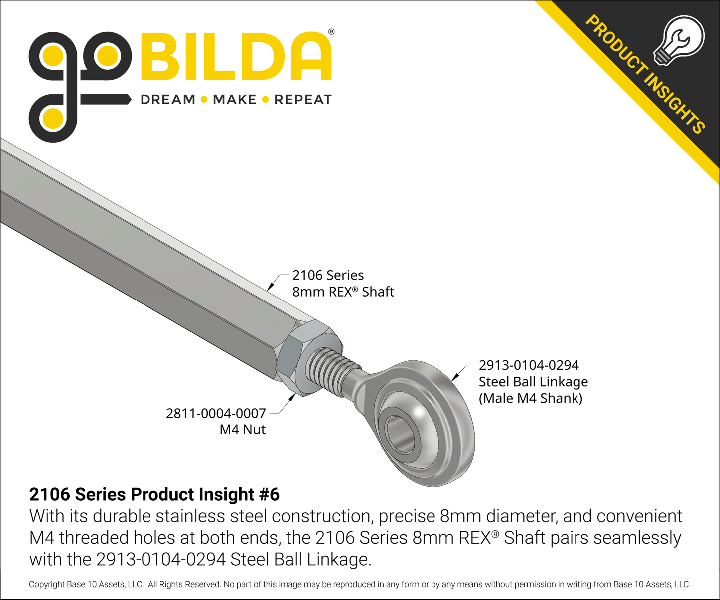 Stainless Steel REX™ Shafting