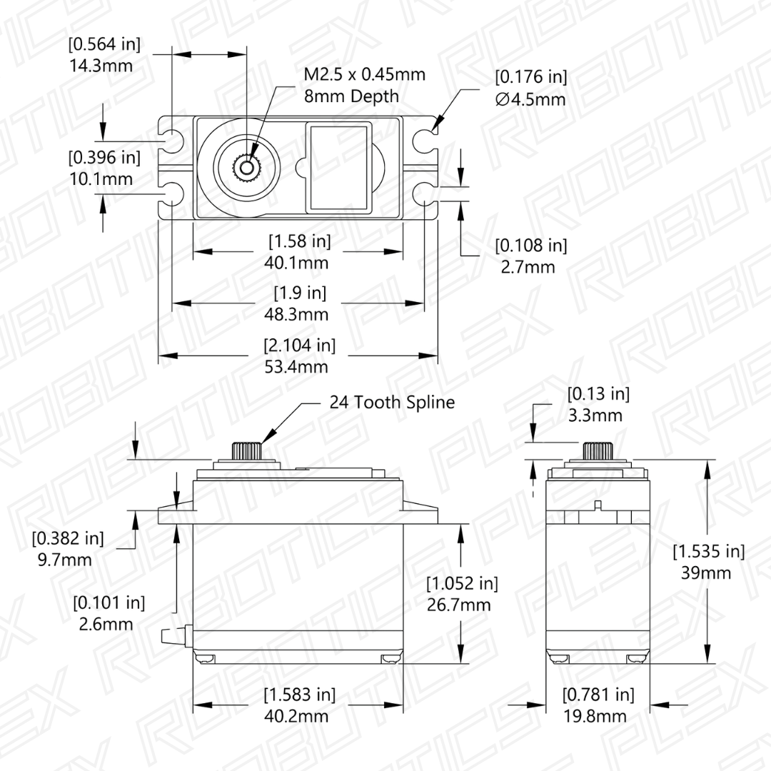 HSR-2645CRH Servo