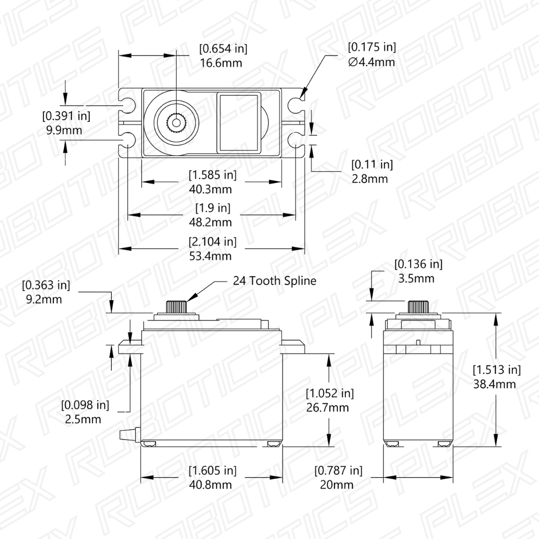 HSR-1425CR Servo