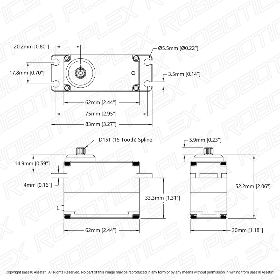 MDB1200WP Servo