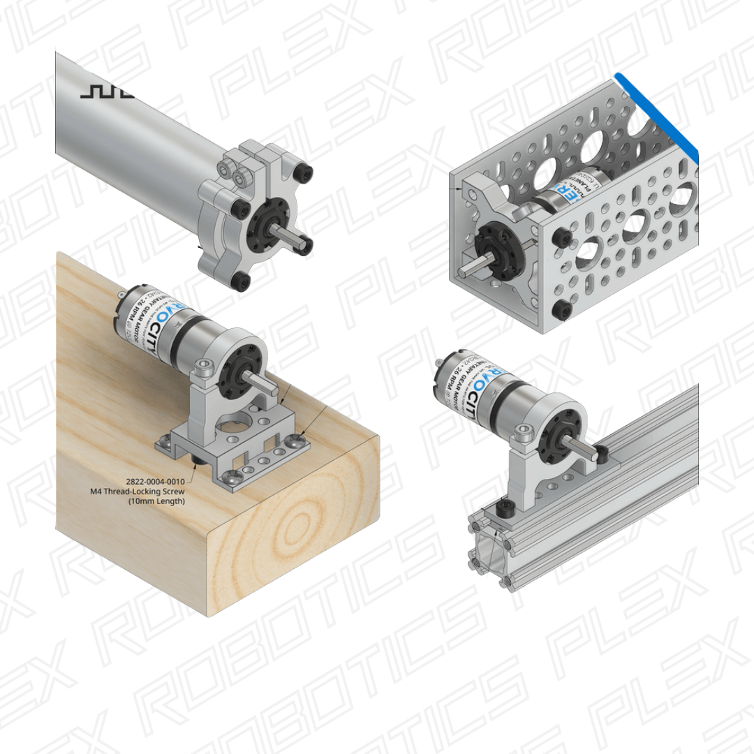 Premium Planetary Gear Motor (26 RPM - 2737 RPM)