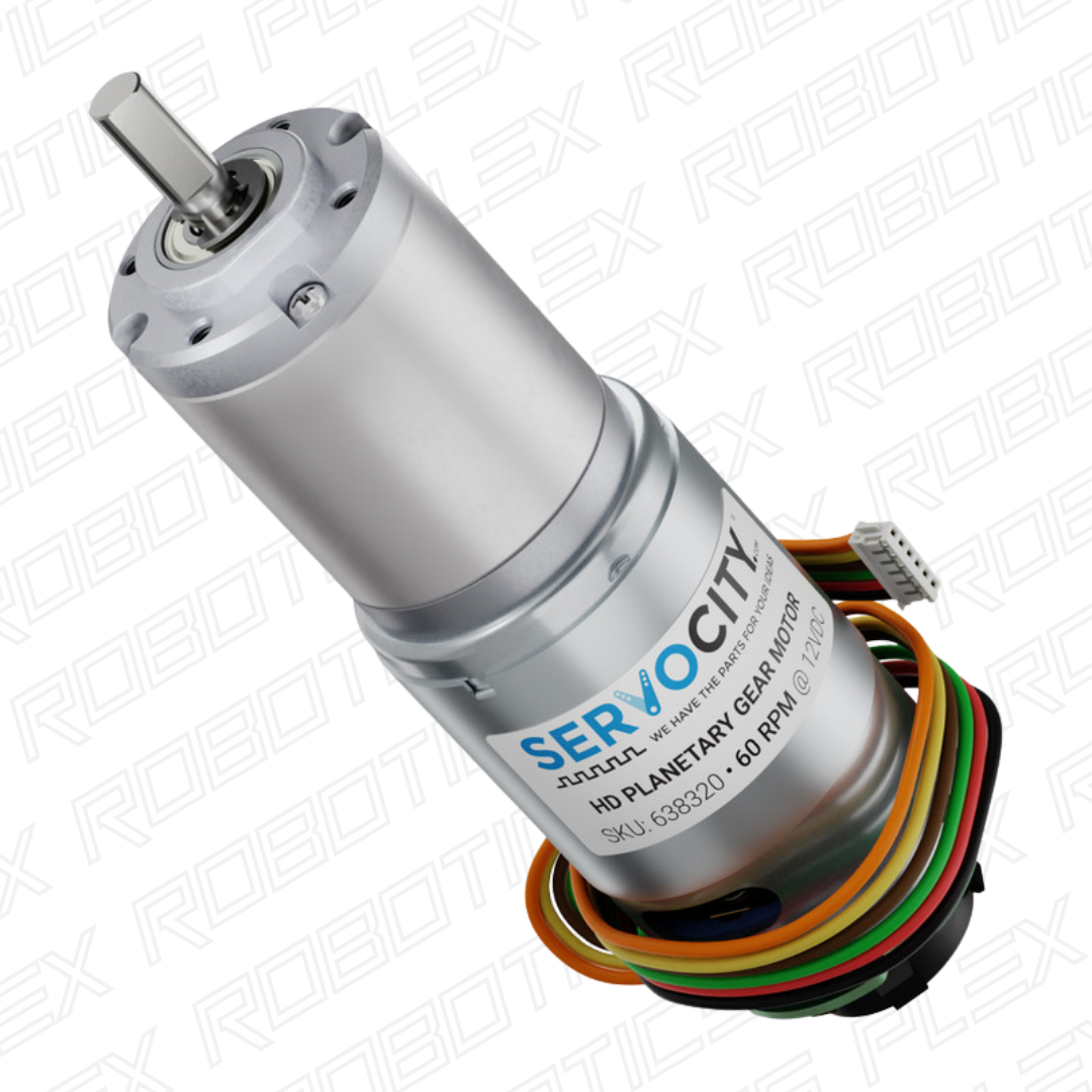 HD Premium Planetary Gear Motor w/Encoder
