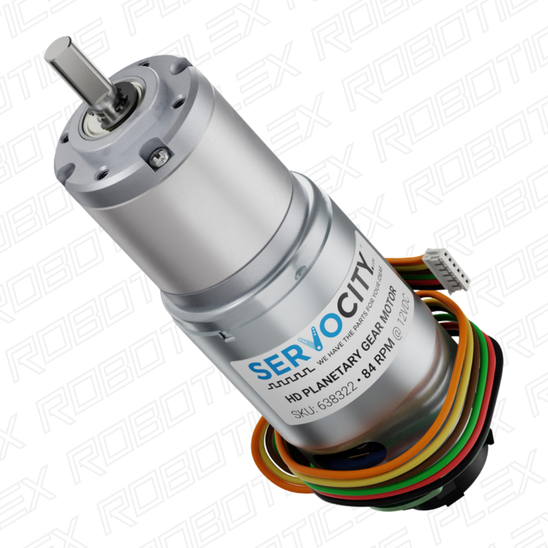 HD Premium Planetary Gear Motor w/Encoder