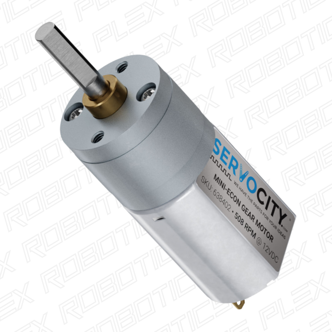 Mini Econ Gear Motor (26 RPM - 508 RPM)