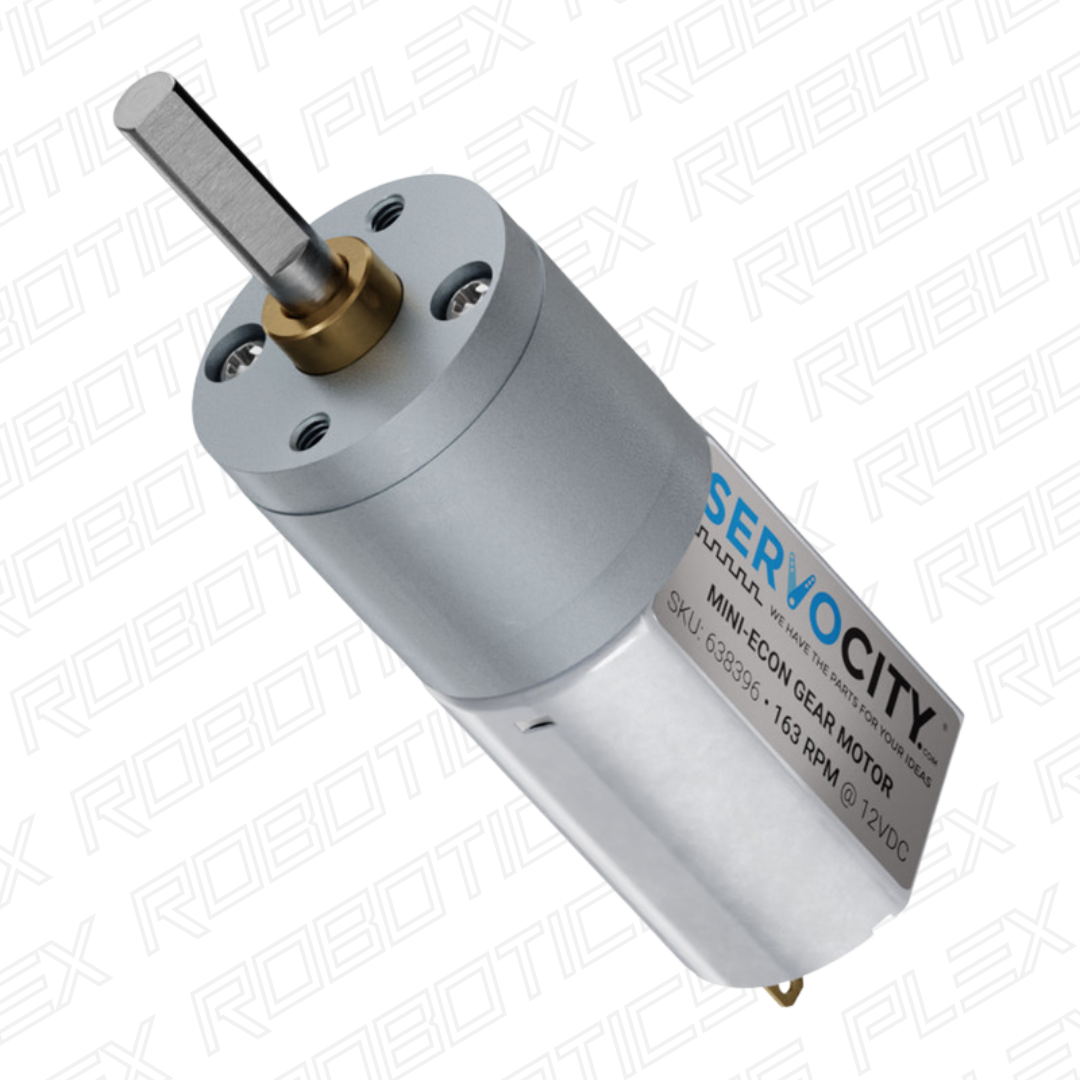 Mini Econ Gear Motor (26 RPM - 508 RPM)