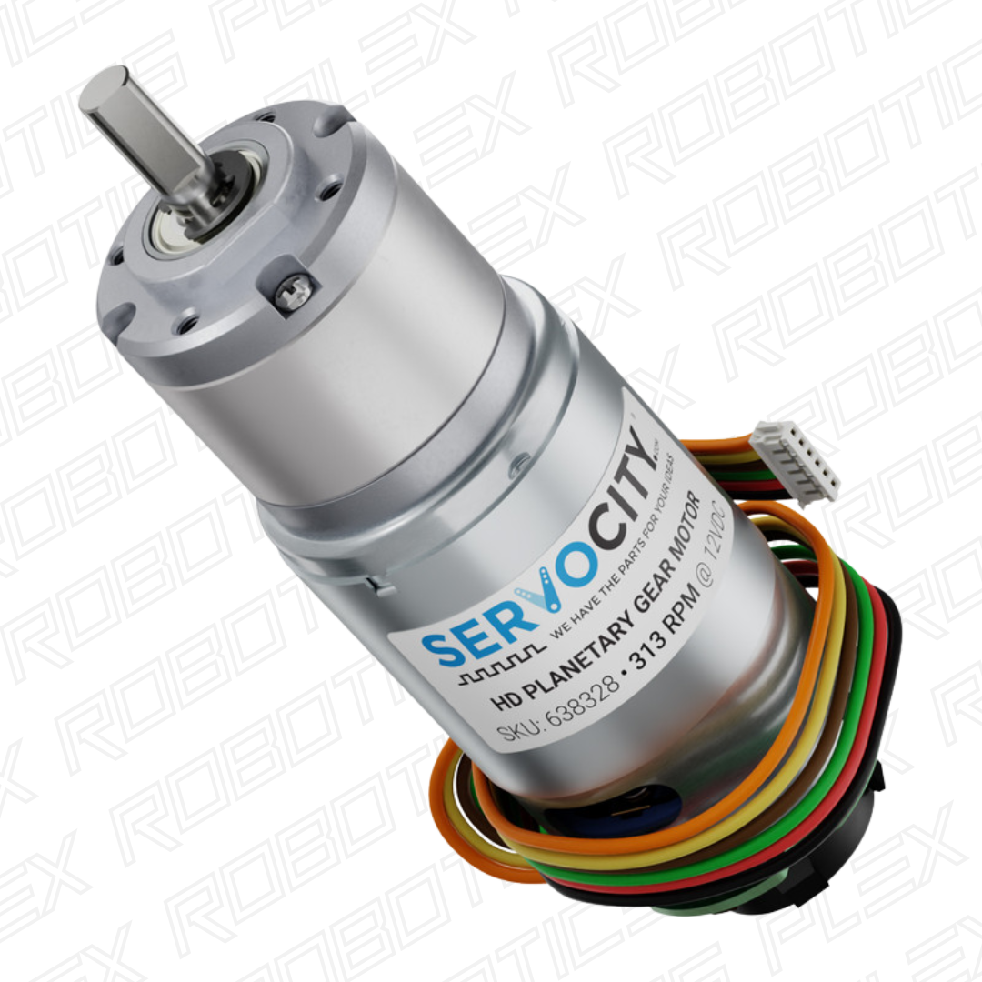 HD Premium Planetary Gear Motor w/Encoder