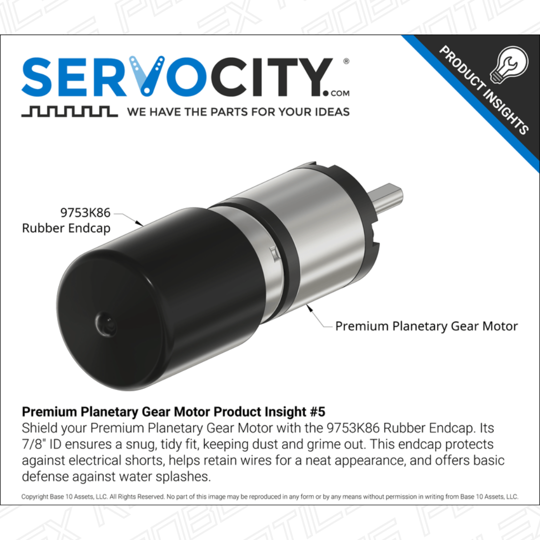 Premium Planetary Gear Motor (26 RPM - 2737 RPM)
