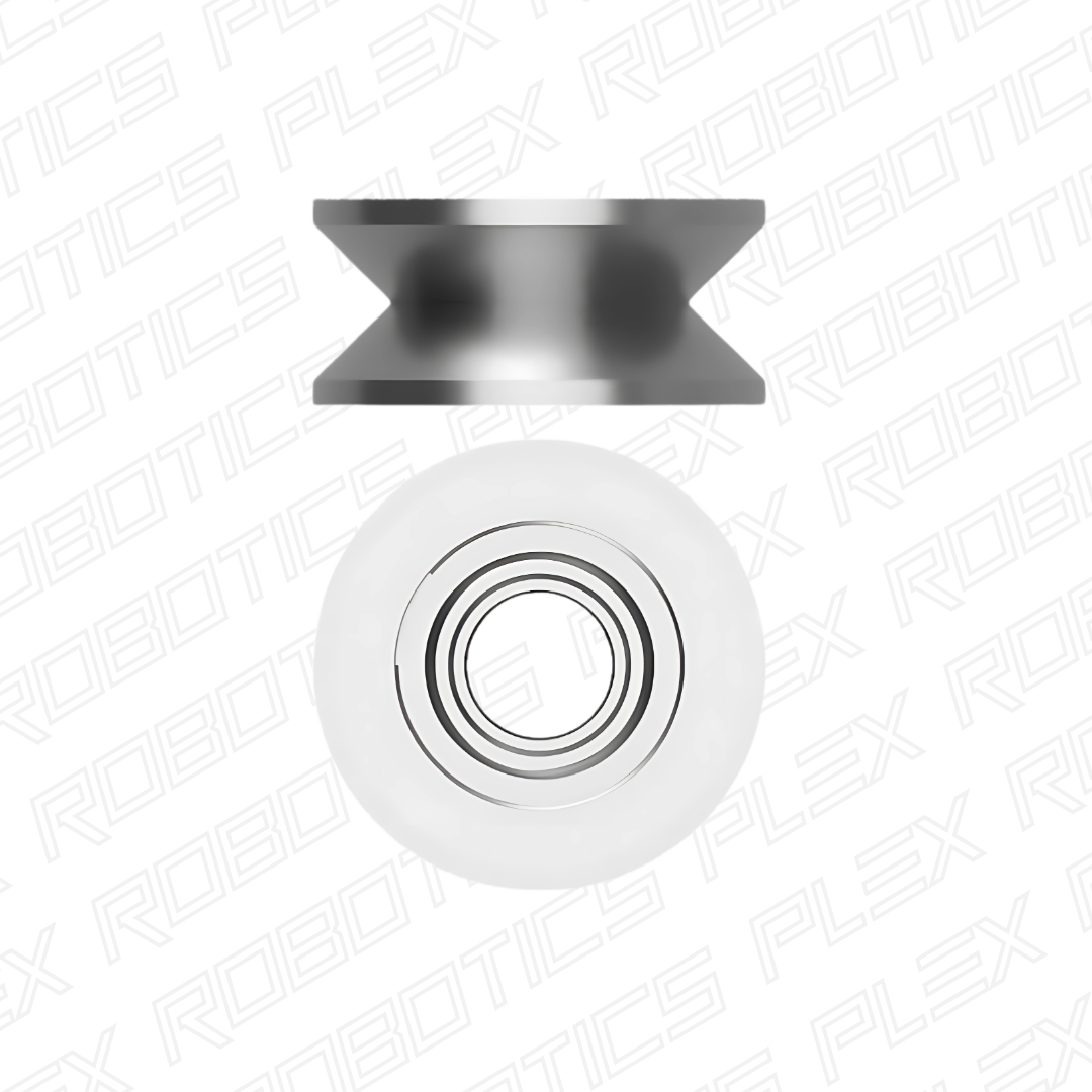 V624ZZ V-Groove Bearing (ID = 4mm, OD = 13mm, W = 6mm) (2 Pack)