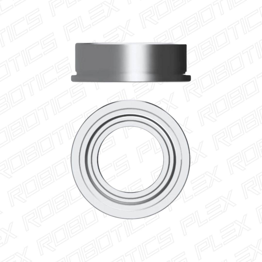 MF148ZZ Flanged Bearing (ID = 8mm, OD = 14mm, W = 4mm) (2 Pack)