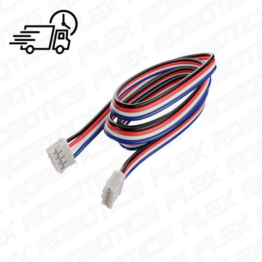 JST PH Cable (4-Pin JST PH, Male to Male) (2 Pack)