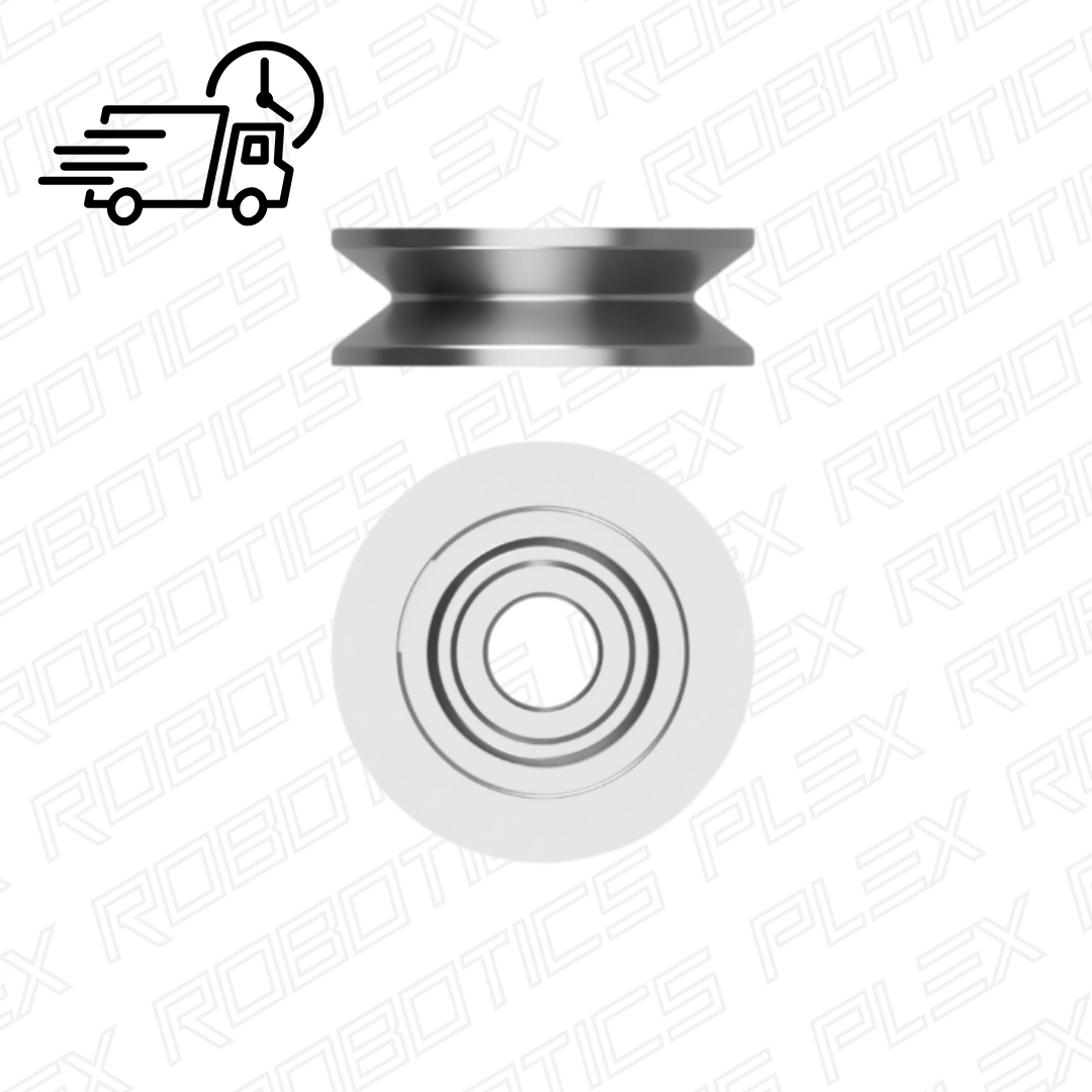 V623ZZ V-Groove Bearing (ID = 3mm, OD = 12mm, W = 4mm) (2 Pack)