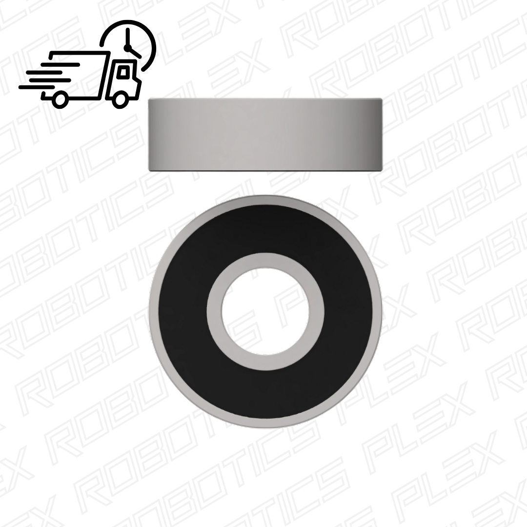 626-RS Bearing (ID=6mm, OD=19mm, W=6mm) (2 Pack)