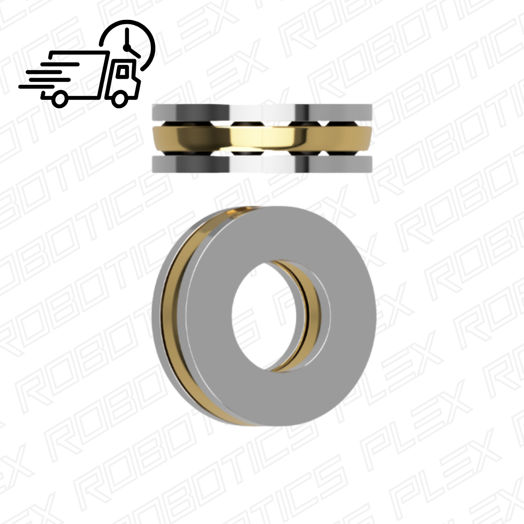 F8-16M Thrust Bearing (ID = 8mm, OD = 16mm, W = 5mm) (2 Pack)