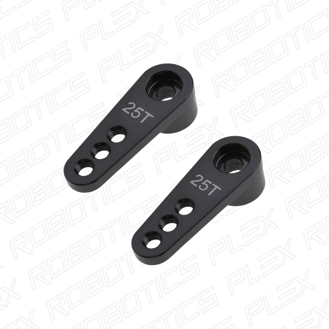 25T Single Servo Arm (28mm Length, 2 Pack)