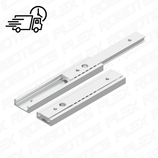 Telescopic Slide Rail (Two-Track, 300mm Slide)