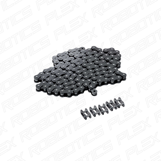 8mm Pitch Steel Chain (1 Meter Length)