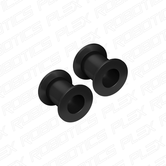 Acetal Timing Belt Idler (6mm ID x 12mm OD, 12mm Width, 1-1) - 2 Pack
