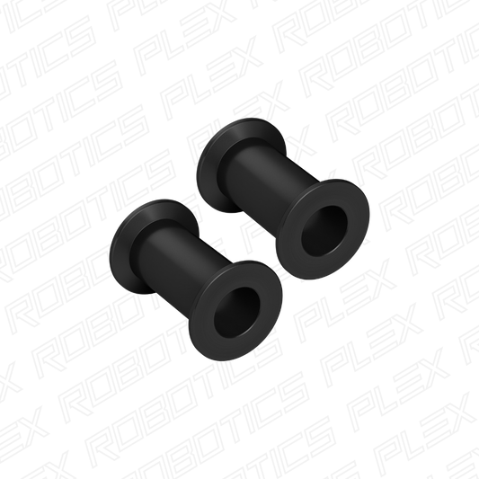 Acetal Timing Belt Idler (6mm ID x 12mm OD, 18mm Width, 1-2) - 2 Pack