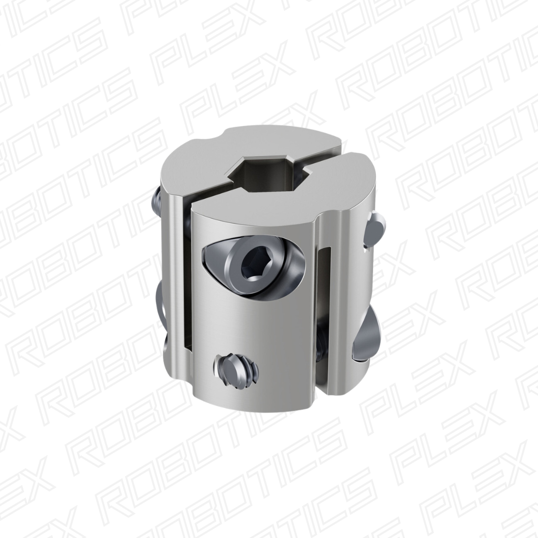4007 Series Hyper Coupler (6mm D-Bore to 8mm REX Bore™)