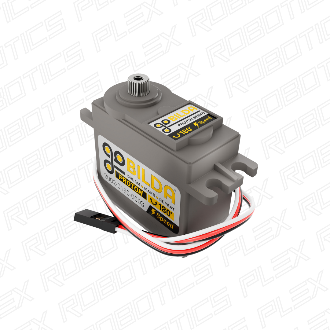 Proton Servo (Steel Gears, 180° Rotation, Speed Ratio)