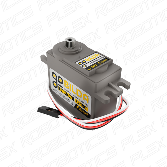 Proton Servo (Steel Gears, 180° Rotation, Speed Ratio)
