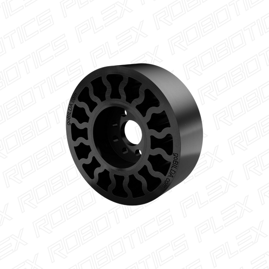 3613 Series Gecko® Wheel (14mm Bore, 72mm Diameter)