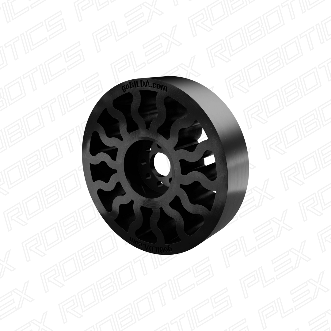 3613 Series Gecko® Wheel (14mm Bore, 96mm Diameter)