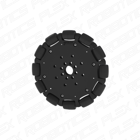3604 Series Omni Wheel (14mm Bore, 120mm Diameter)