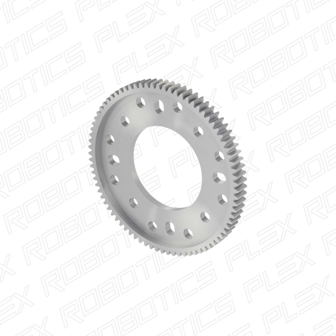 2302 Series Aluminum, MOD 0.8, Hub Mount Gear (32mm Bore)