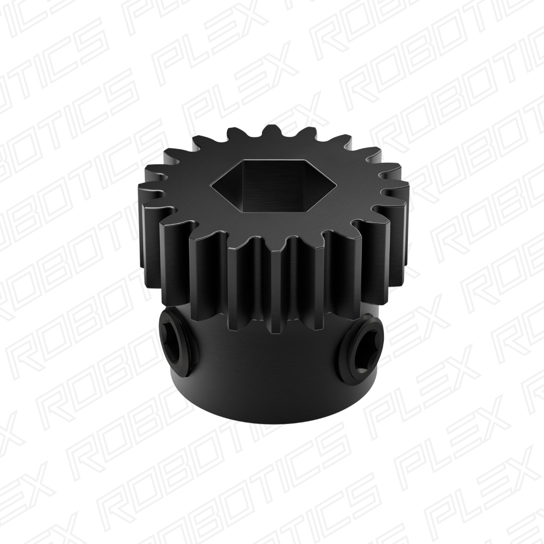 2303 Series Steel, MOD 0.8 Pinion Gear (8mm REX™ Bore)