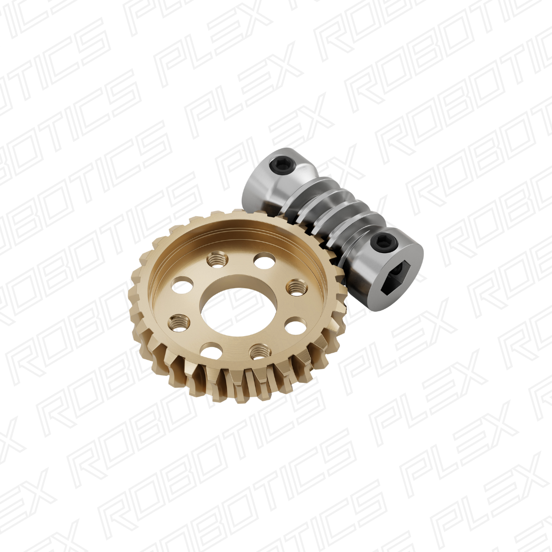Worm Gear Set (28:1 Ratio, 8mm REX™ Bore Worm)