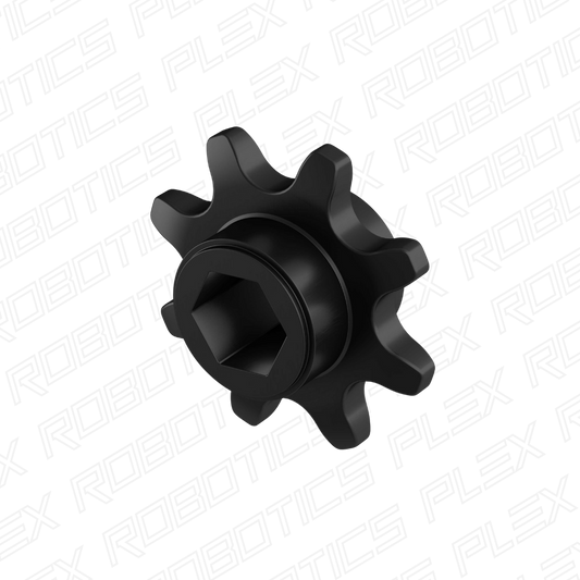 8mm Pitch Press-Fit Pinion Sprocket (8mm REX™ Bore, 8 Tooth) - 2 Pack