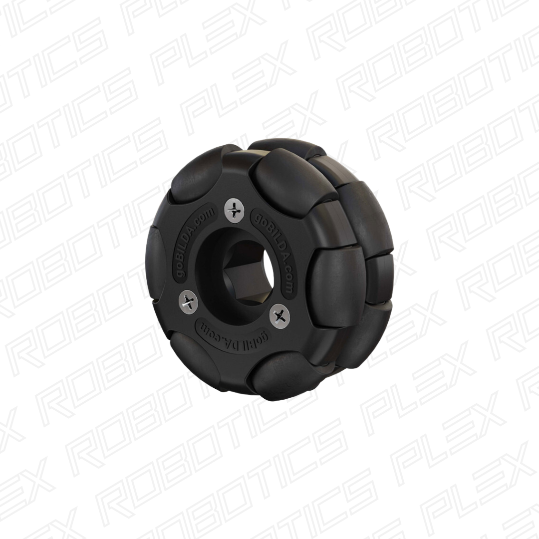 3624 Series Omni Wheel (8mm REX™ Bore, 32mm Diameter, 50A Durometer)