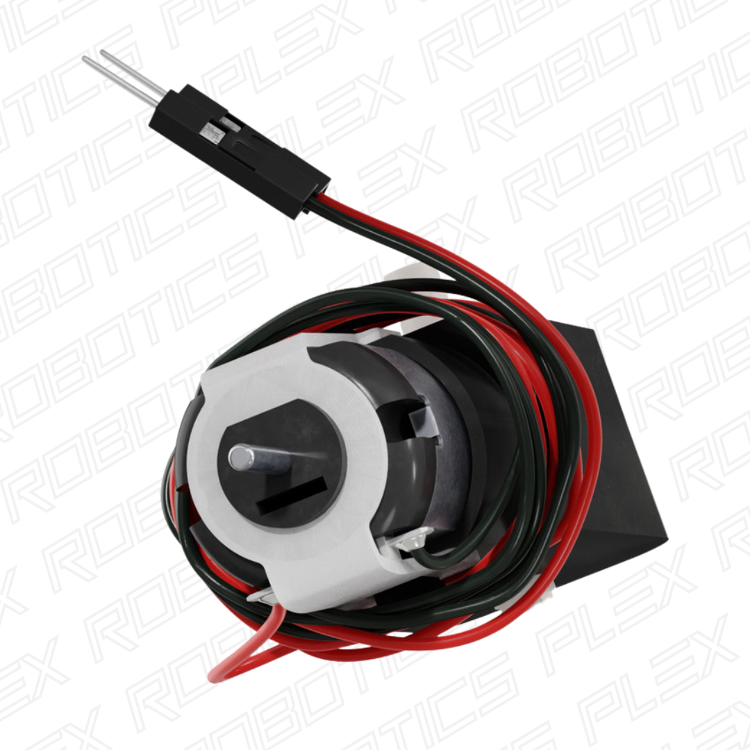 TT Right Angle Gear Motor (48:1 Ratio, 230RPM)